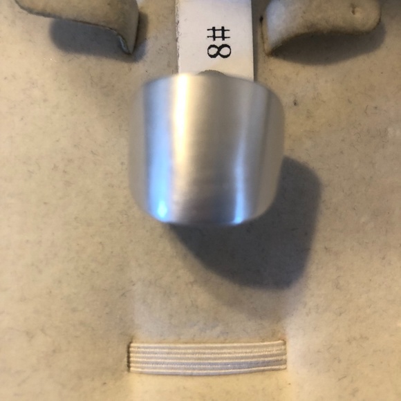 Silver colour heavy metal ring - Picture 2 of 4